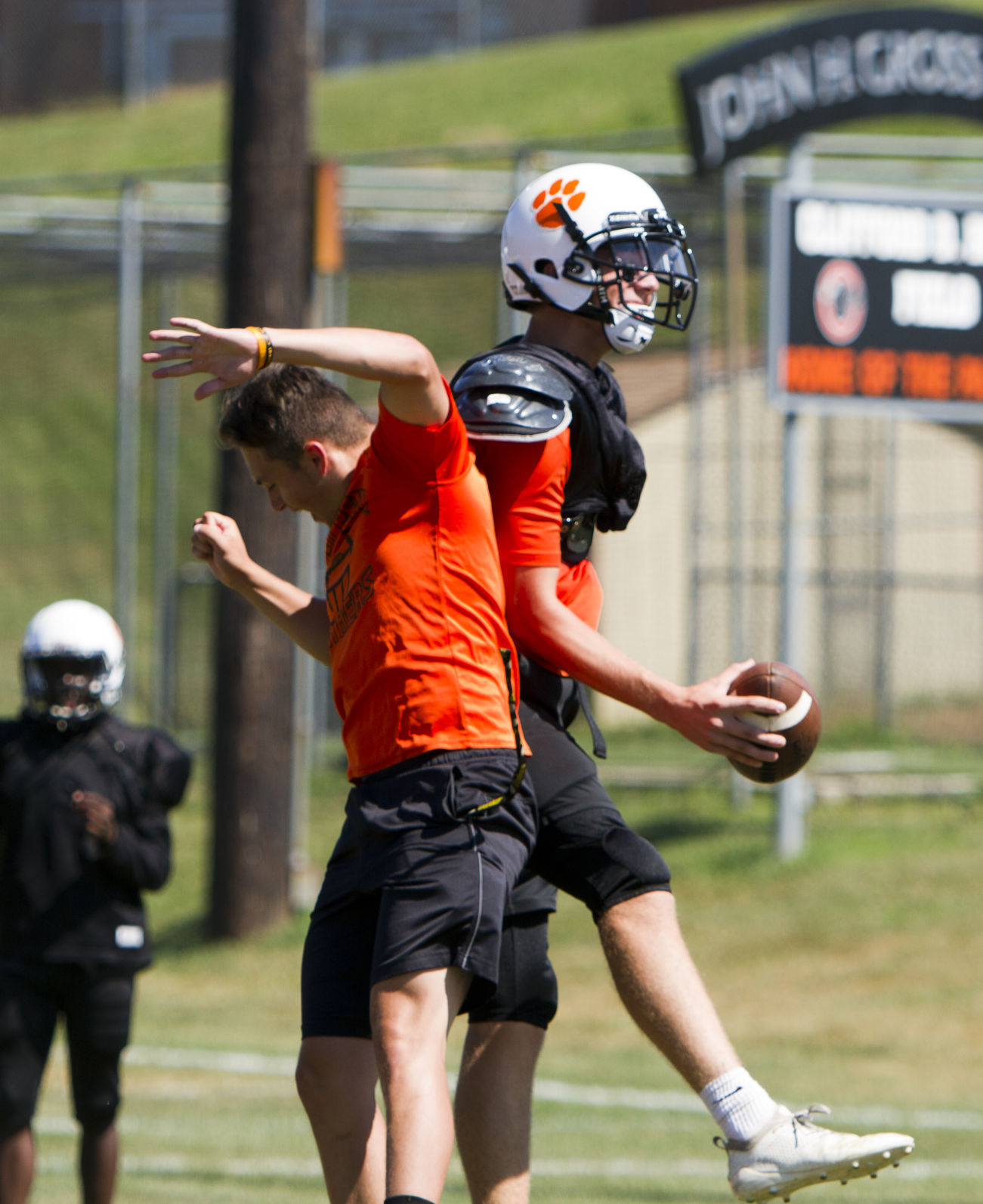 East Pennsboro football practice